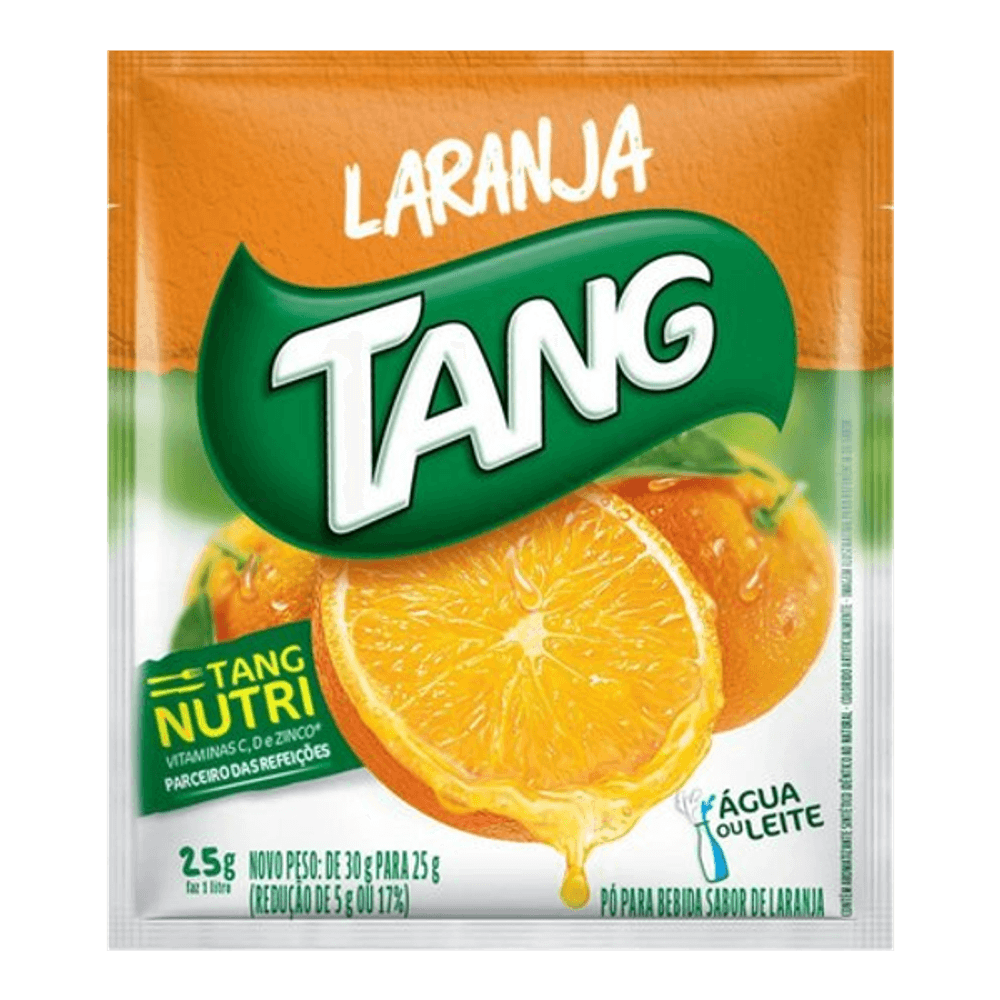 REFRESCO EM PO TANG LARANJA 25G - cordeiro supermercado