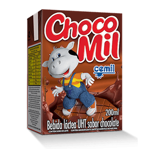BEBIDA LACTEA CEMIL CHOCOMIL TP 200ML - cordeiro supermercado