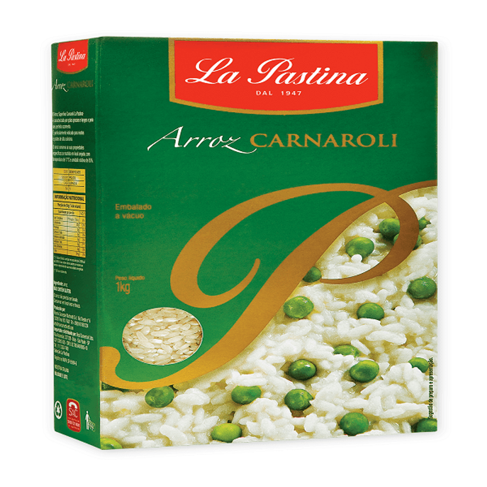 ARROZ LA PASTINA CARNAROLI 1KG cordeiro supermercado