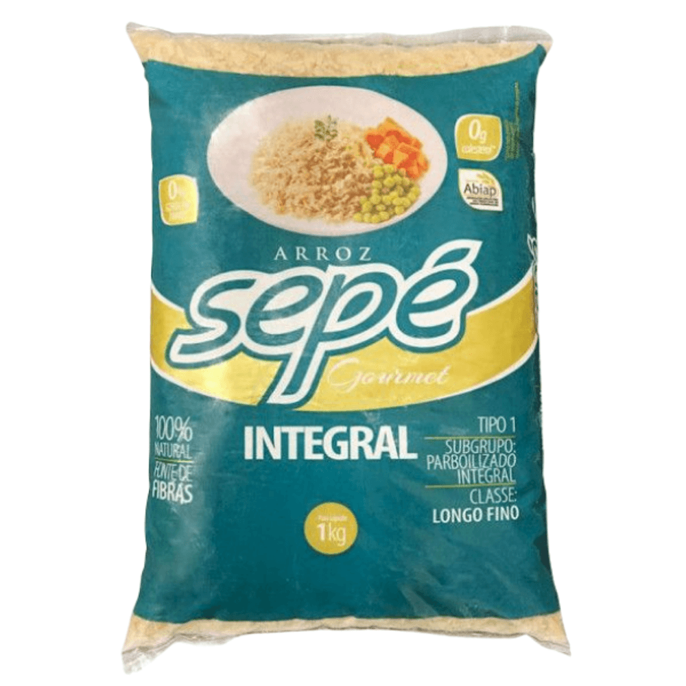 ARROZ SEPE PARBOILIZADO INTEGRAL GOURMET TIPO 01 1KG - Cordeiro ...