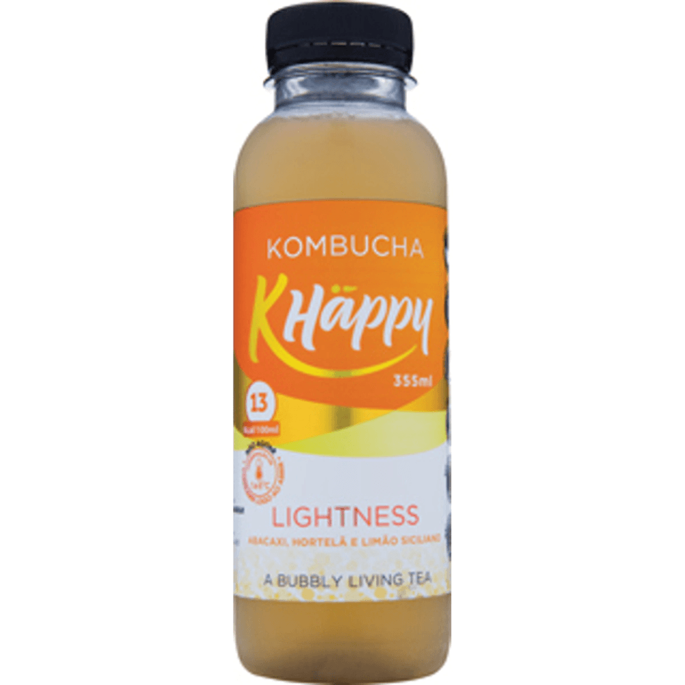 KOMBUCHA KHAPPY 355ML LIGHTNESS cordeiro supermercado