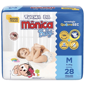 FRALDA-TURMA-MONICA-BABY-M-28UN