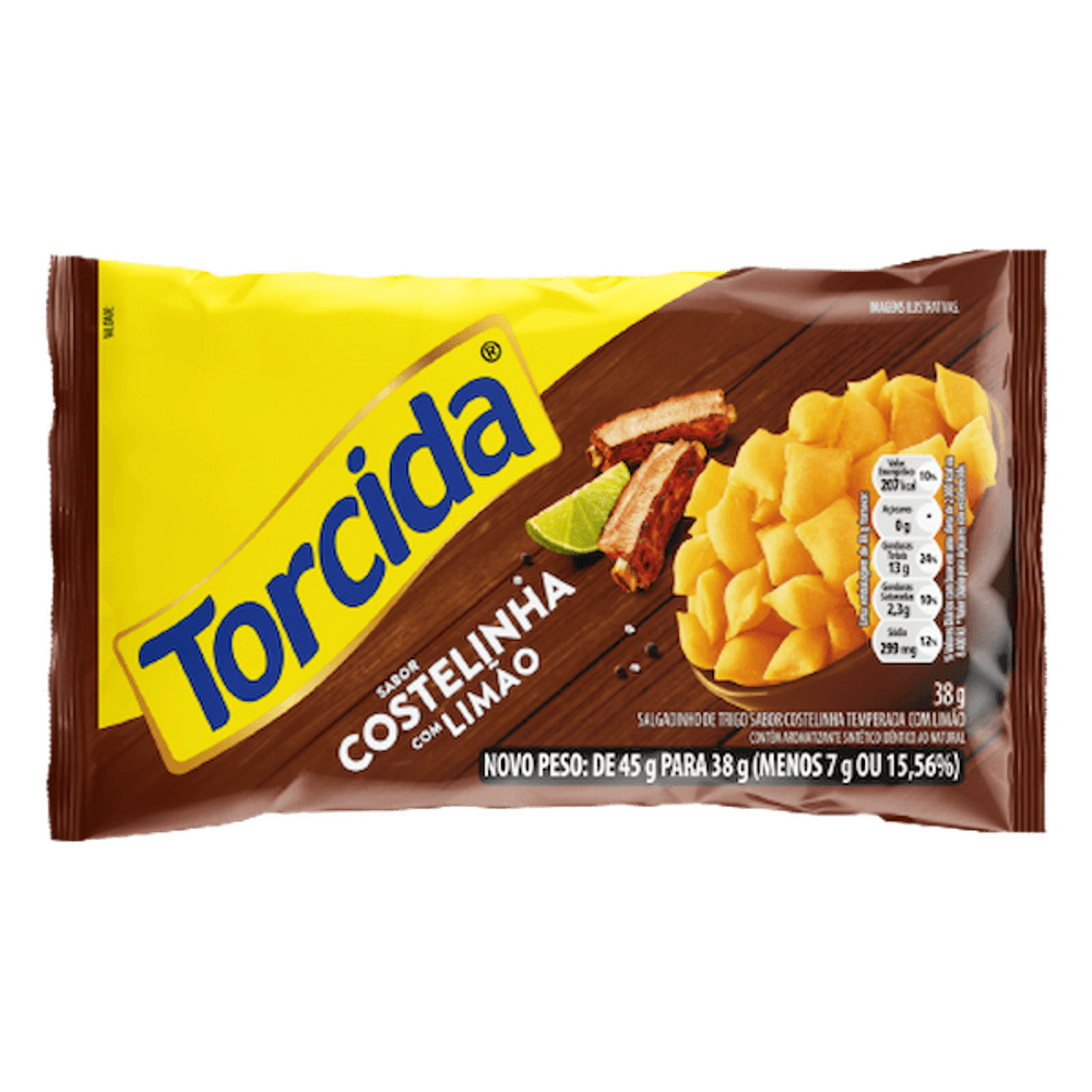 SALGADINHO TORCIDA COSTELA LIMAO 38G - cordeiro supermercado