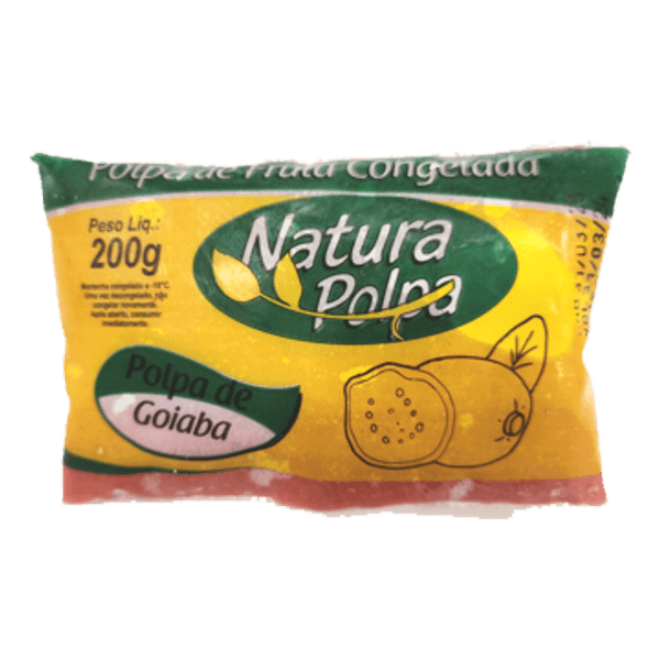 POLPA DE FRUTA NATURA POLPA GOIABA 200G