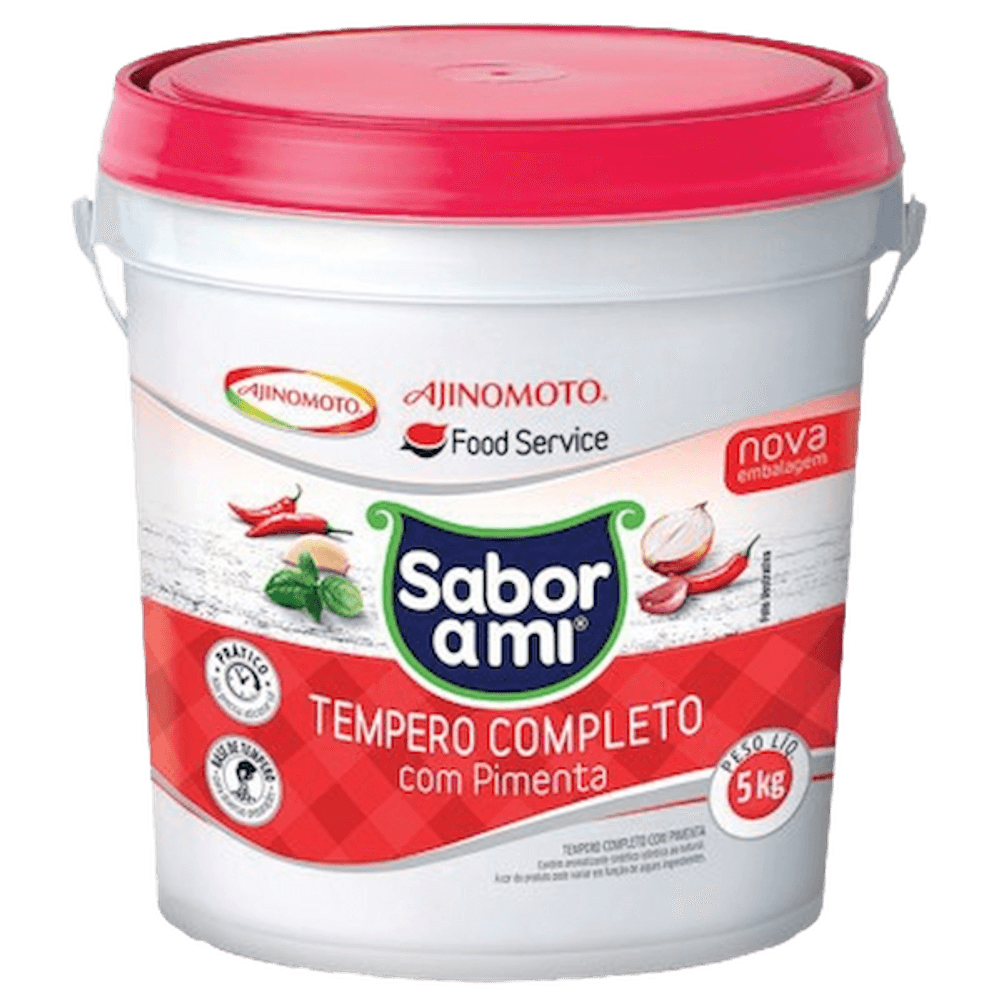 Tempero Completo Sabor Ami Com Pimenta 5kg Cordeiro Supermercado